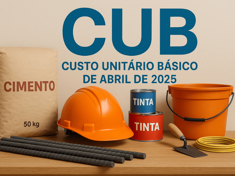 Leia mais sobre o artigo Custo Unitário Básico da Construção Paulista sobe 0,25% em abril de 2025