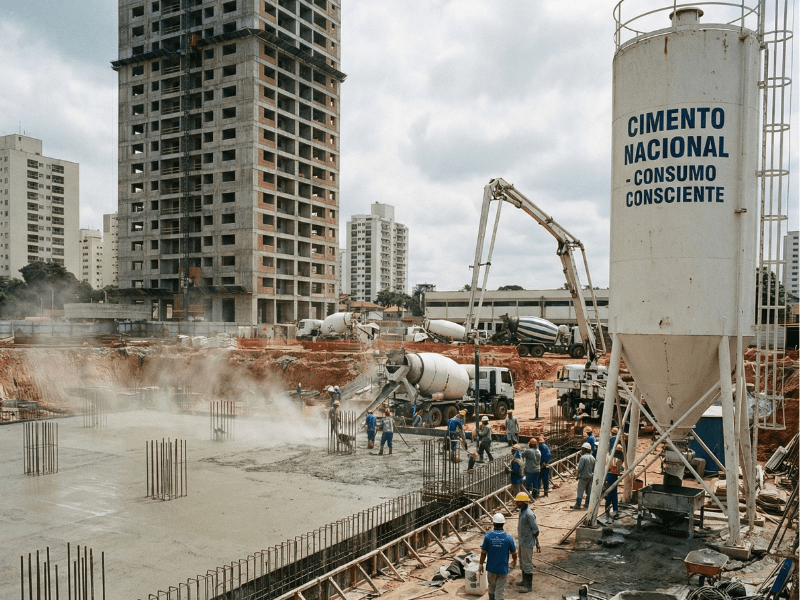 Leia mais sobre o artigo Mercado do cimento projeta crescimento moderado em 2026, sustentado por programas habitacionais, infraestrutura e saneamento