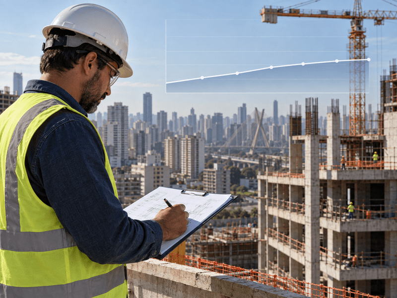 Leia mais sobre o artigo Custo da construção em SP desacelera e registra alta de 0,19% em agosto