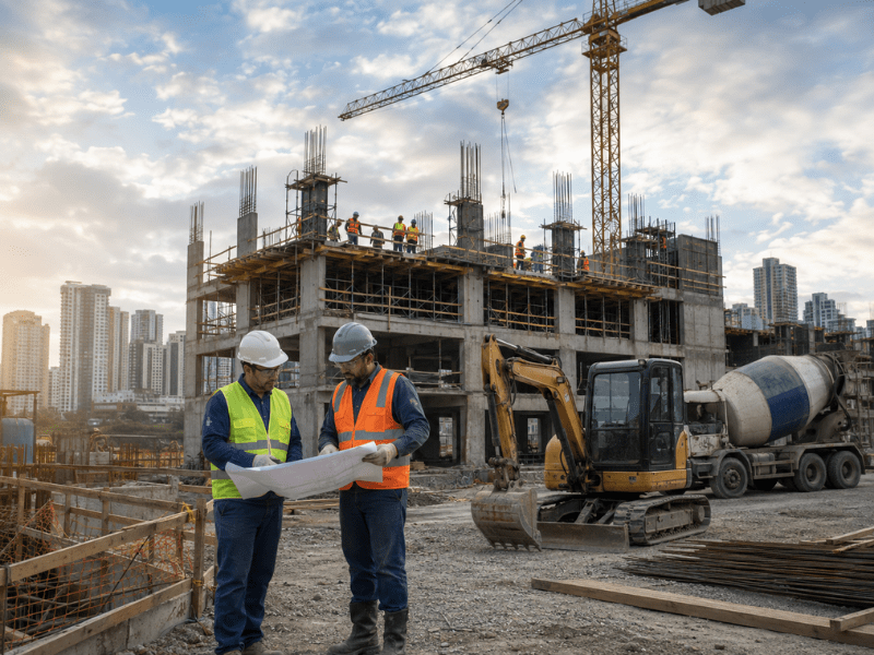 Leia mais sobre o artigo PIB: Construção recua 0,4% no segundo trimestre, mas cresce 1,1% no semestre