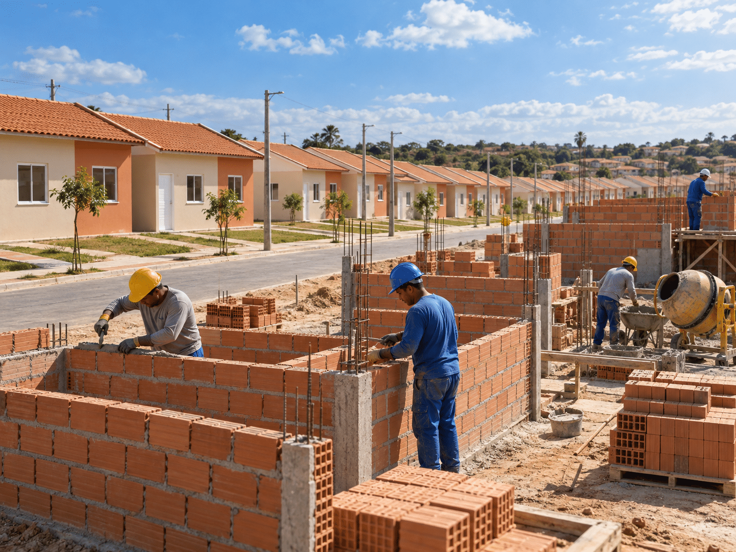 Leia mais sobre o artigo Minha Casa Minha Vida: programa impulsiona a atividade e empresas seguem mais otimistas que a média do setor